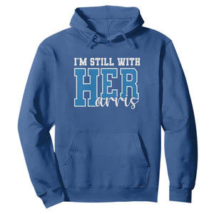 Kamala Supporter Hoodie I'm Still With Her Harris TS09 Royal Blue Print Your Wear