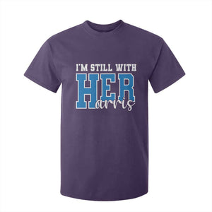 Kamala Supporter T Shirt For Kid I'm Still With Her Harris TS09 Purple Print Your Wear