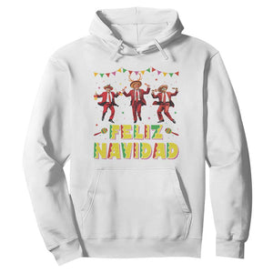 Funny Mexico Xmas Trump Hoodie Feliz Navidad Trump Dancing TS09 White Print Your Wear