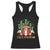 Funny Mexico Xmas Trump Racerback Tank Top Feliz Navidad Trump Santa TS09 Black Print Your Wear