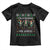 Funny Mexico Xmas Trump Toddler T Shirt Feliz Navidad Mis Amigo Trump Dancing TS09 Black Print Your Wear