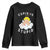 Cupid Is Stupid Funny Anti Valentine's Day Youth Sweatshirt TS09 Black Print Your Wear