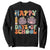 Happy 100 Days Of School Cute Moo Deng Sweatshirt TS09 Black Print Your Wear