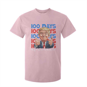 Funny 100 Days Of School Trump T Shirt For Kid TS09 Light Pink Print Your Wear