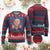 Funny 100 Days Of School Trump Ugly Christmas Sweater TS09 Burgundy Print Your Wear