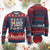 100th Day Of School Cute Capybara Ugly Christmas Sweater Motor Skills Creativity Problem Solving Communication TS09 Burgundy Print Your Wear