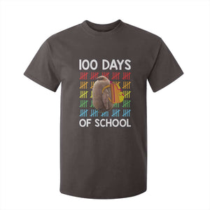 Funny Pesto 100 Days Of School T Shirt For Kid TS09 Dark Chocolate Print Your Wear
