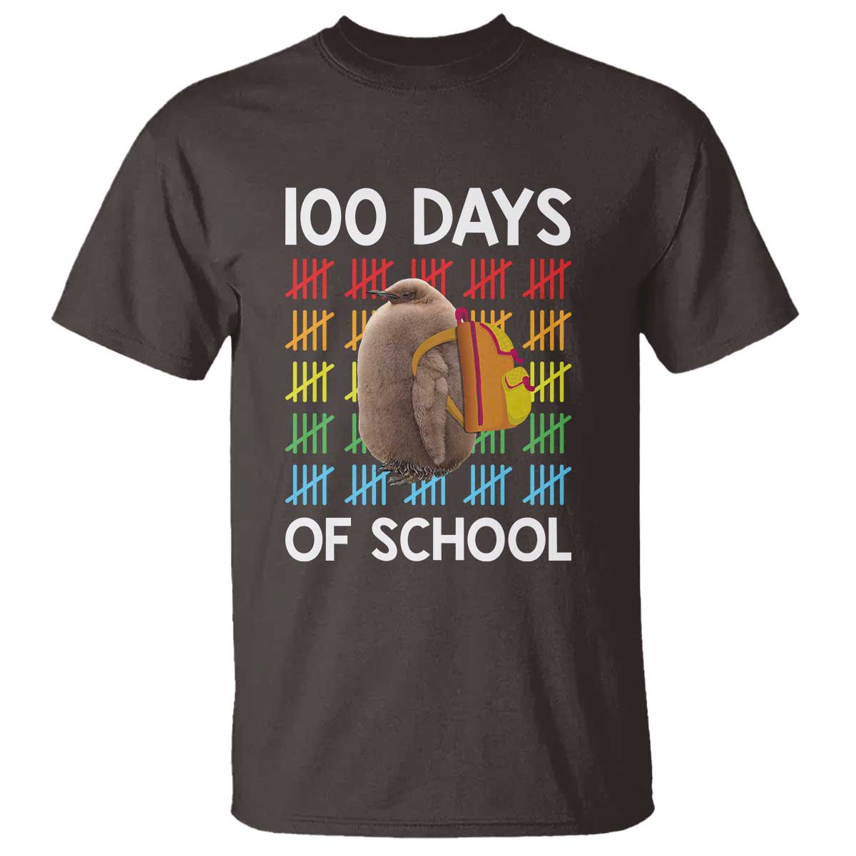 Funny Pesto 100 Days Of School T Shirt TS09 Dark Chocolate Print Your Wear