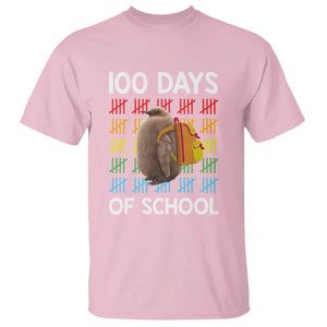 Funny Pesto 100 Days Of School T Shirt TS09 Light Pink Print Your Wear