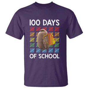 Funny Pesto 100 Days Of School T Shirt TS09 Purple Print Your Wear