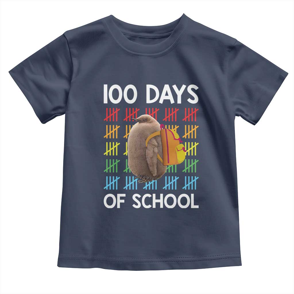 Funny Pesto 100 Days Of School Toddler T Shirt TS09 Navy Print Your Wear