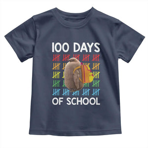 Funny Pesto 100 Days Of School Toddler T Shirt TS09 Navy Print Your Wear