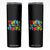 Autism Awareness Skinny Tumbler Rizz'em With The Tism Autistic TS09 Black Print Your Wear