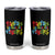 Autism Awareness Tumbler Cup Rizz'em With The Tism Autistic TS09 Black Print Your Wear