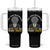 Autism Awareness Tumbler With Handle I Don't Speak Much Because I'm Brilliant And I'm Busy Thinking Autistic Aesthetic Maze Man TS09 One Size: 40 oz Black Print Your Wear