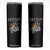 Autism Awareness Skinny Tumbler Artism Puzzle Girls Women Artist Autistic TS09 Black Print Your Wear