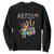 Autism Awareness Sweatshirt Artism Puzzle Girls Women Artist Autistic TS09 Black Printyourwear