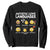 Autism Awareness Sweatshirt Autistic Love Languages Cute Chick TS09 Black Printyourwear