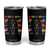 Autism Awareness Tumbler Cup Autistic Style Routines Song On Repeat Stim Toys Sensory Differences TS09 Black Print Your Wear