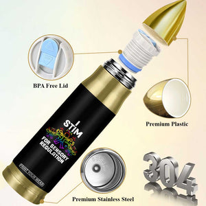 Autism Awareness Bullet Tumbler I Stim For Sensory Regulation TS09 Print Your Wear