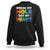 Funny LGBT Pride Sweatshirt Break My Hole Not My Heart Gay Couple TS09 Black Print Your Wear