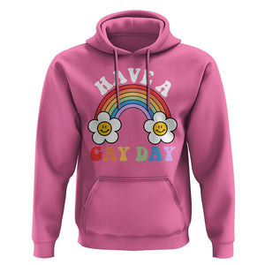Funny LGBT Pride Hoodie Have A Gay Day Rainbow TS09 Azalea Print Your Wear