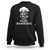 Funny LGBT Pride Sweatshirt Keep Calm And Puke Rainbow TS09 Black Print Your Wear