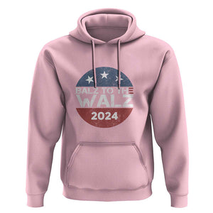 Tim Walz 2024 Hoodie Balz To The Walz Kamala Support TS09 Light Pink Print Your Wear