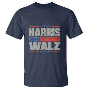Harris Waltz 2024 T Shirt Kamala Support US President Election TS09 Navy Print Your Wear
