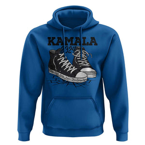 Harris Supporter Hoodie Wear Shoes Ladies There's Glass Everywhere Kamala 2024 TS09 Royal Blue Print Your Wear