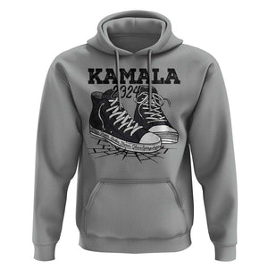 Harris Supporter Hoodie Wear Shoes Ladies There's Glass Everywhere Kamala 2024 TS09 Sport Gray Print Your Wear