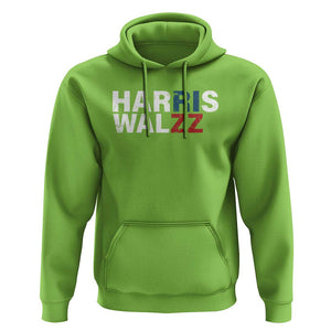 Funny Rizz Harris Walz Hoodie Kamala Support US President Election 2024 TS09 Lime Print Your Wear