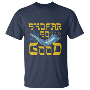 Rosh Hashanah Jewish T Shirt Funny Shofar So Good TS09 Navy Print Your Wear