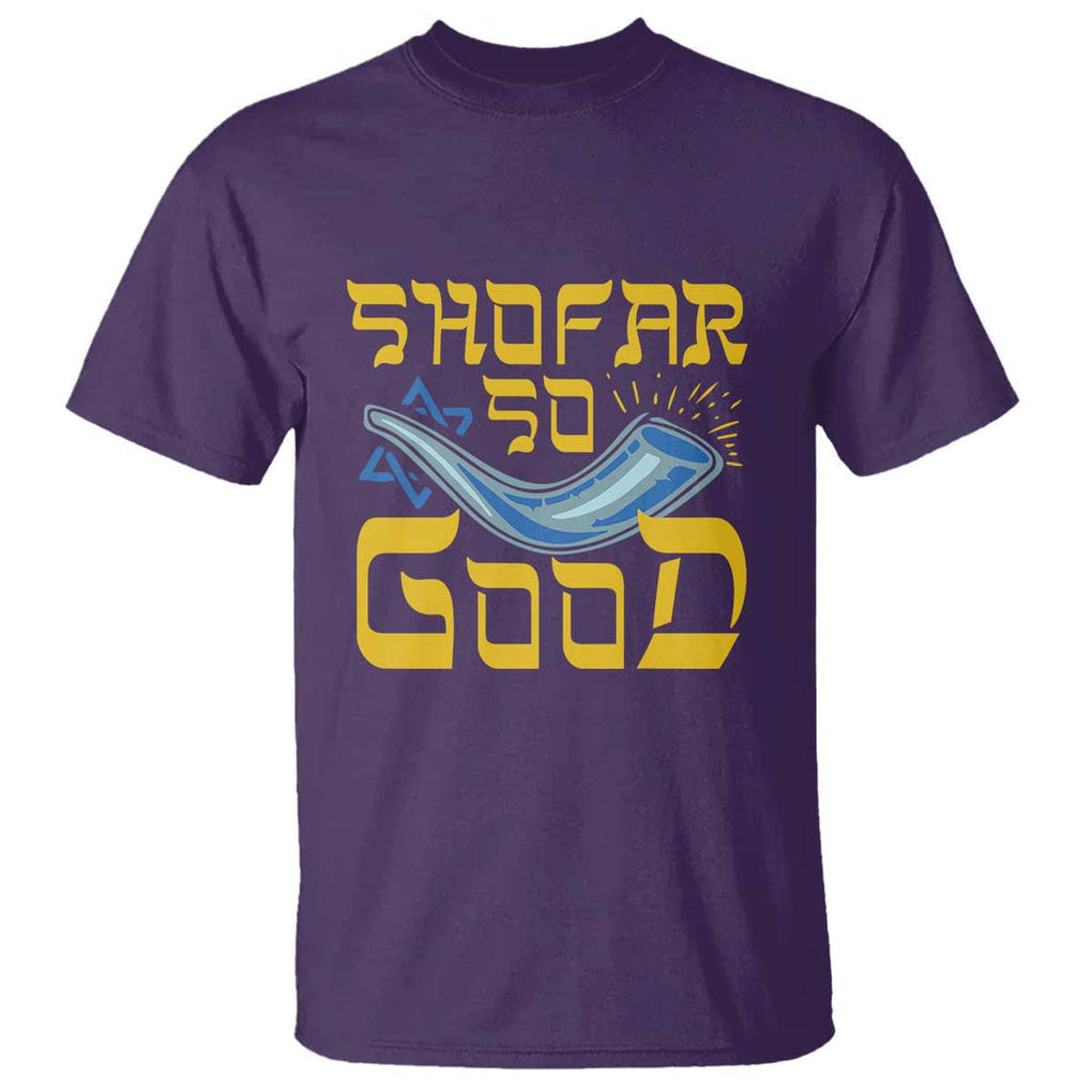 Rosh Hashanah Jewish T Shirt Funny Shofar So Good TS09 Purple Print Your Wear