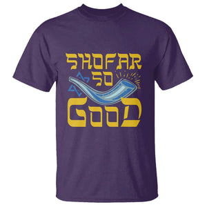 Rosh Hashanah Jewish T Shirt Funny Shofar So Good TS09 Purple Print Your Wear