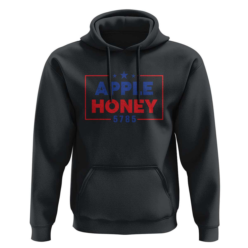 Rosh Hashanah Jewish Hoodie Apple Honey 5785 New Year Holiday 2024 TS09 Black Print Your Wear