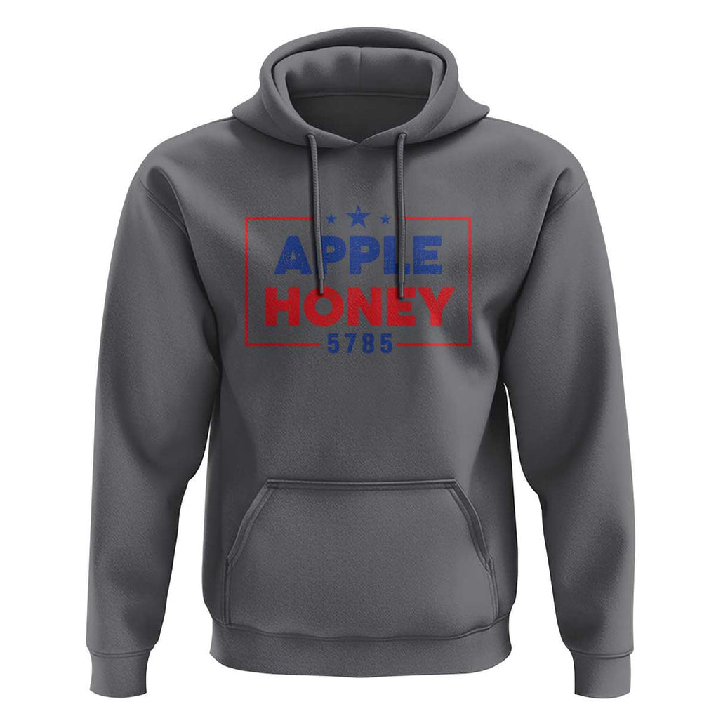 Rosh Hashanah Jewish Hoodie Apple Honey 5785 New Year Holiday 2024 TS09 Charcoal Print Your Wear