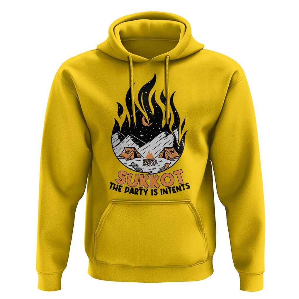 Sukkot Hoodie The Party is Intents Jewish Holiday TS09 Daisy Print Your Wear