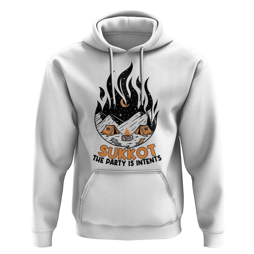 Sukkot Hoodie The Party is Intents Jewish Holiday TS09 White Print Your Wear