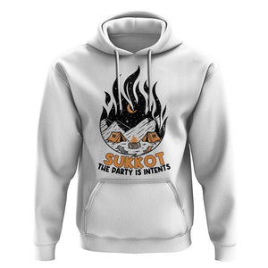 Sukkot Hoodie The Party is Intents Jewish Holiday TS09 White Print Your Wear