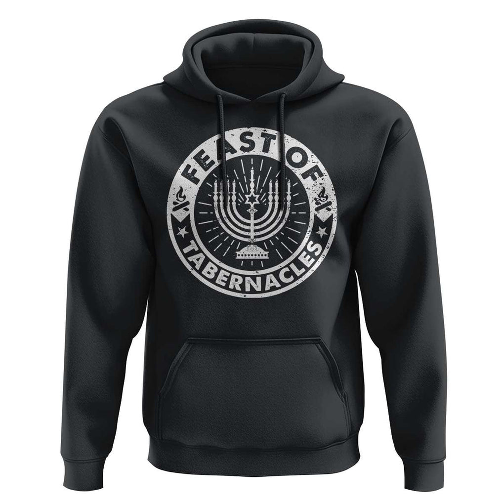 Sukkot Hoodie Feast of Tabernacles Jewish Holiday TS09 Black Print Your Wear