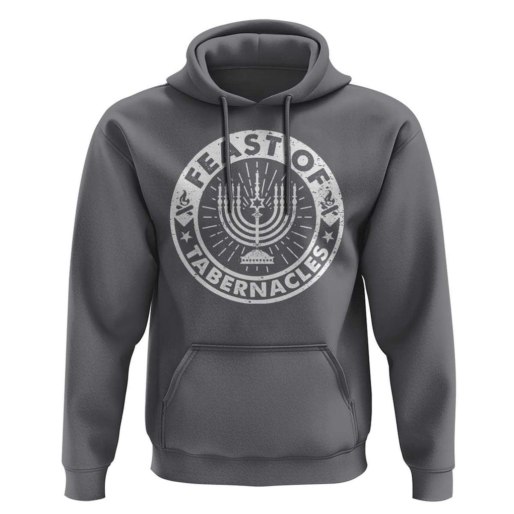 Sukkot Hoodie Feast of Tabernacles Jewish Holiday TS09 Charcoal Print Your Wear