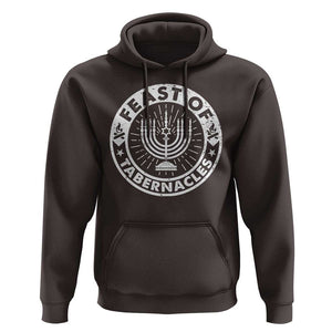 Sukkot Hoodie Feast of Tabernacles Jewish Holiday TS09 Dark Chocolate Print Your Wear