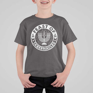 Sukkot T Shirt For Kid Feast of Tabernacles Jewish Holiday TS09 Dark Chocolate Print Your Wear