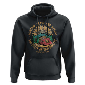 Sukkot Hoodie The Feast of Tabernacles Jewish Holiday TS09 Black Print Your Wear