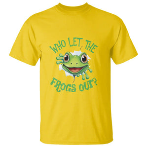 Passover T Shirt Who Let The Frogs Out Funny Jewish TS09 Daisy Printyourwear