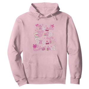 Its A Good Day to Crochet Hoodie TS09 Light Pink Print Your Wear