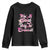 Its A Good Day to Crochet Youth Sweatshirt TS09 Black Print Your Wear