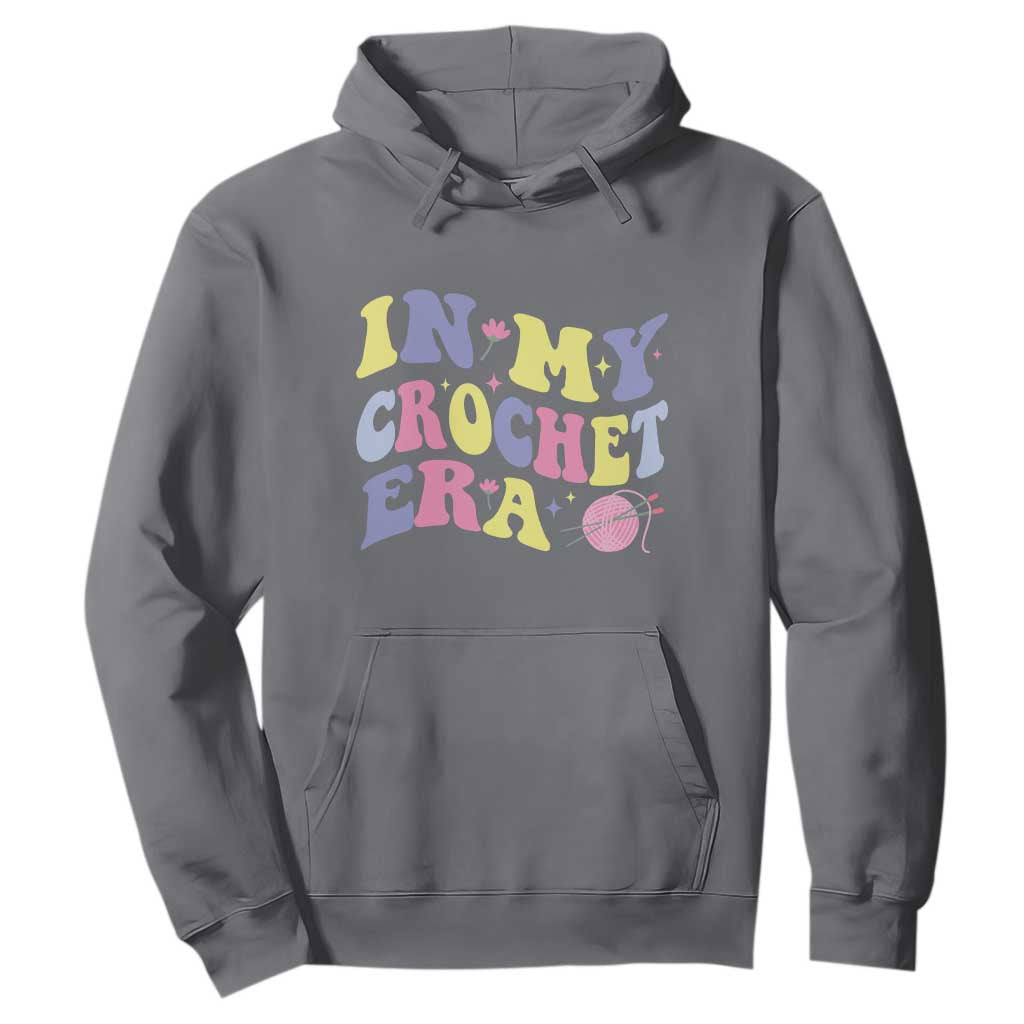 In My Crochet Era Hoodie TS09 Charcoal Print Your Wear