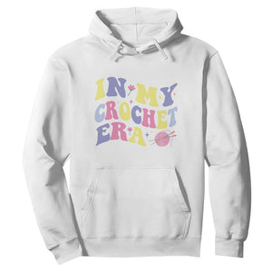 In My Crochet Era Hoodie TS09 White Print Your Wear